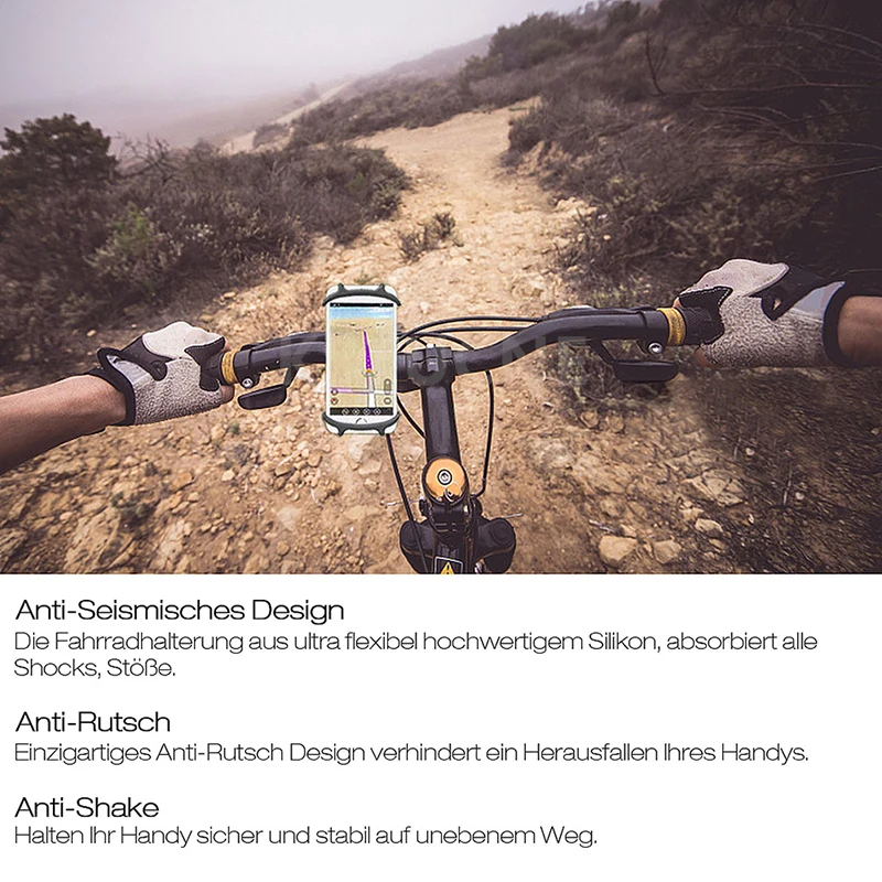 Велосипедный держатель для телефона Kstucne для iPhone 7 samsung, универсальный держатель для мобильного телефона, держатель для руля велосипеда, держатель для крепления на руль, gps кронштейн