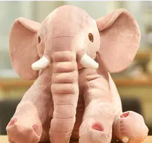 creative plush cute elephant toy stuffed pink elephant pillow gift about 46cm