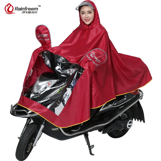 Buy Rainfreem Men/Women Impermeable Motorcycle Raincoat Thick Double layer Rain