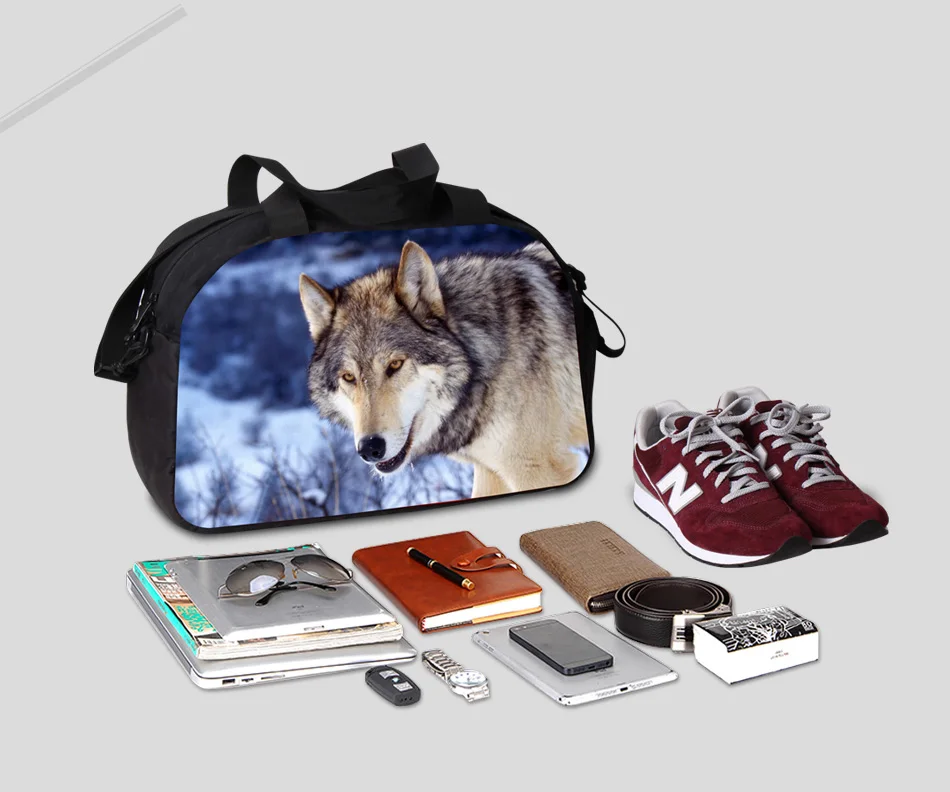 Дизайн лев печать gymy duffel сумки для мужчин среднего размера спортивная сумка с обувью карман для мальчиков сумка дорожная сумка для парня