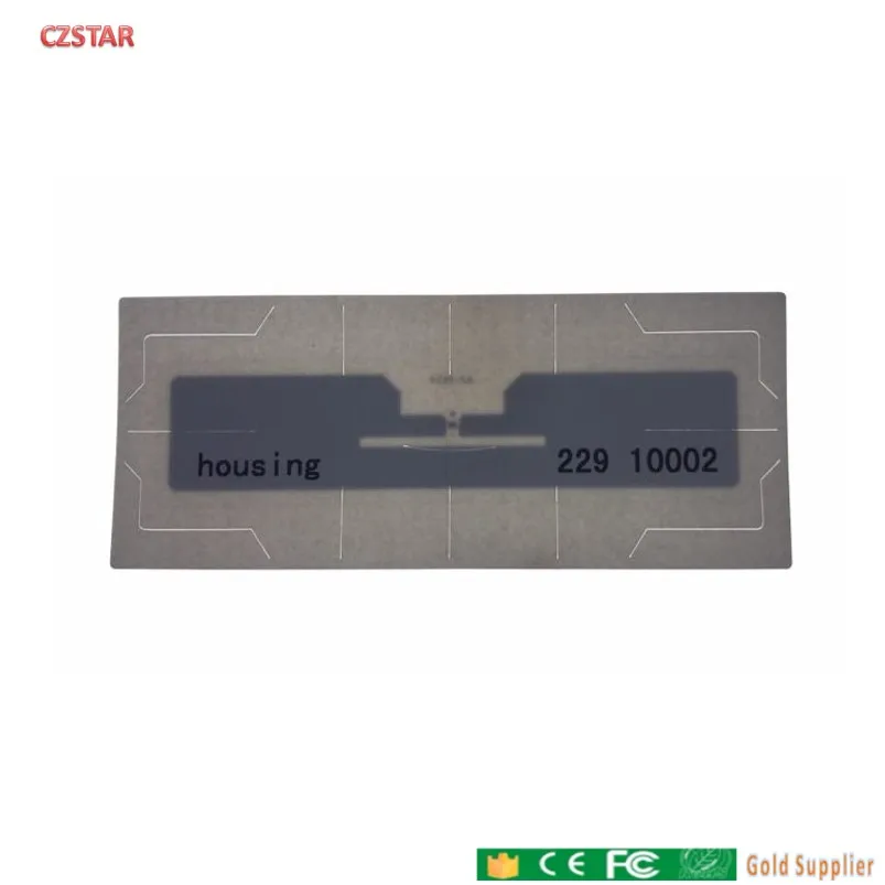 

printed ID number UHF Windshield Tag windscreen car uhf tags control assess Anti-tearing UHF Vehicle RFID Windshield Tag sticker