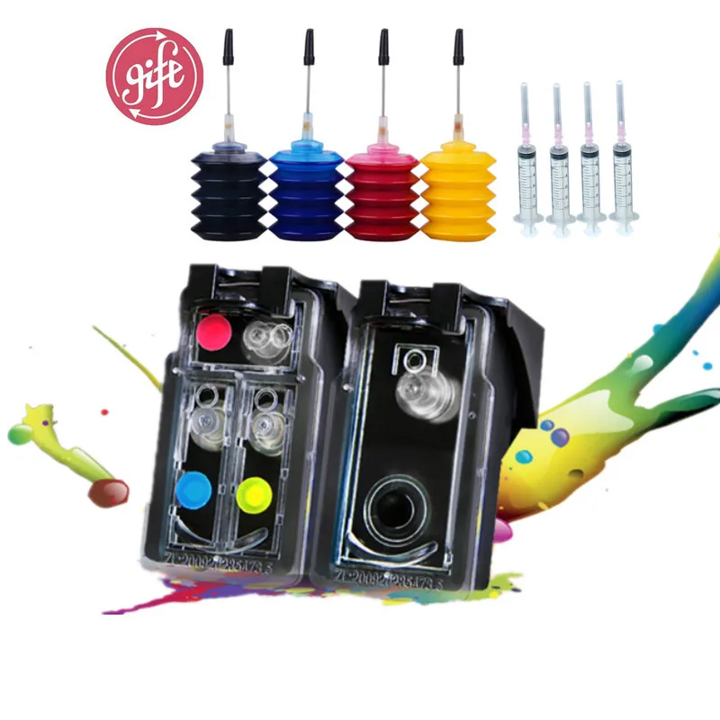 

pg445 PG-445XL PG445 CL-446 XL Refillable Ink Cartridge Replacement for Canon PG 445 CL 446 for Canon MX494 MG2440 MG2540