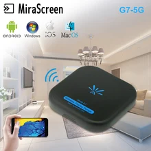 Newest MiraScreen G7 5G TV Stick Wireless High Speed WiFi 1080P Display Receiver Support Miracast Airplay DLNA for ios/ Android цена Newest MiraScreen G7 5G TV Stick Wireless High Speed WiFi 1080P Display Receiver Support Miracast Airplay DLNA for ios/ Android цены онлайн