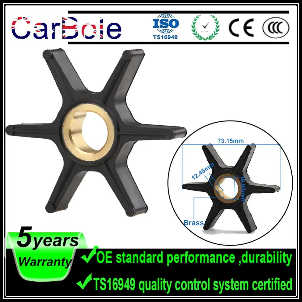 CarBole водяной насос колесо для ртути 18hp 20hp 25hp 30hp 40hp 45hp 50hp 75hp лодочный мотор, 47 (Европа)-850893