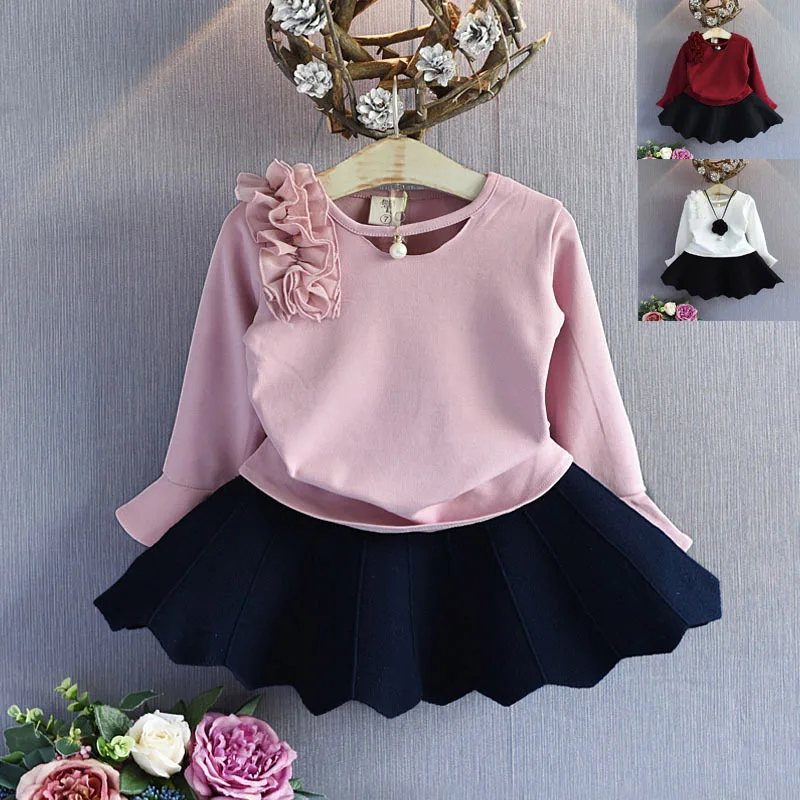 

2018 new spring autumn/winter/summer Girls Kids Boys Solid T-shirt comfortable cute baby Clothes Children Clothing