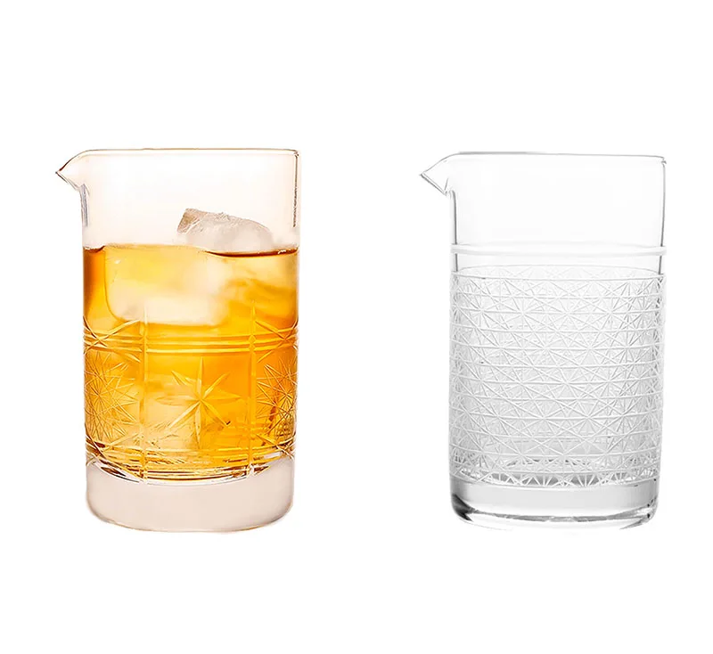 

Free Shipping Cocktail Mixing Glass/Bar Mixing Glass 60ml, Clear Japanese Style [Lead Free]