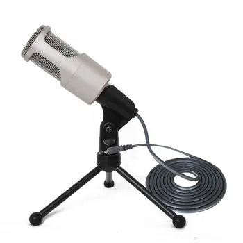 

High sensitive condenser microphone computer stand microphone mobile phone conden