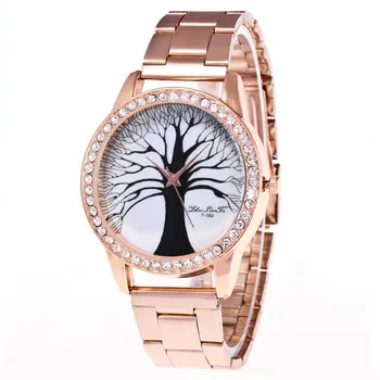 

High-quality Brand new Beneficial Women's Crystal Rhinestone Luxury Quartz Women's Men Wrist Watch Fashionable Popular Nice