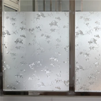 

Thickening No glue Window Film Glass Sticker Design Creative Home Decor For Bathroom Bedroom Glass Decoration 40-90cm/2m
