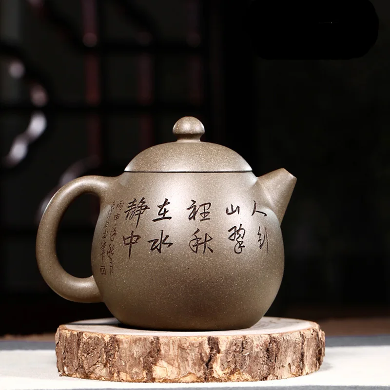 Аутентичный чайник Yixing ручной работы горшок для яиц Zen Dragon китайская здоровая