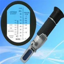 Рефрактометр 0~ 90% Оптический измеритель содержания сахарных напитков ATC инструмент тест ручной измерительный прибор er