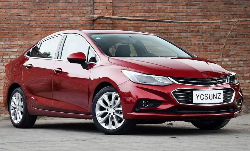 2017 Чехлы для зеркал заднего вида chevrolet cruze хромированная зеркальная крышка