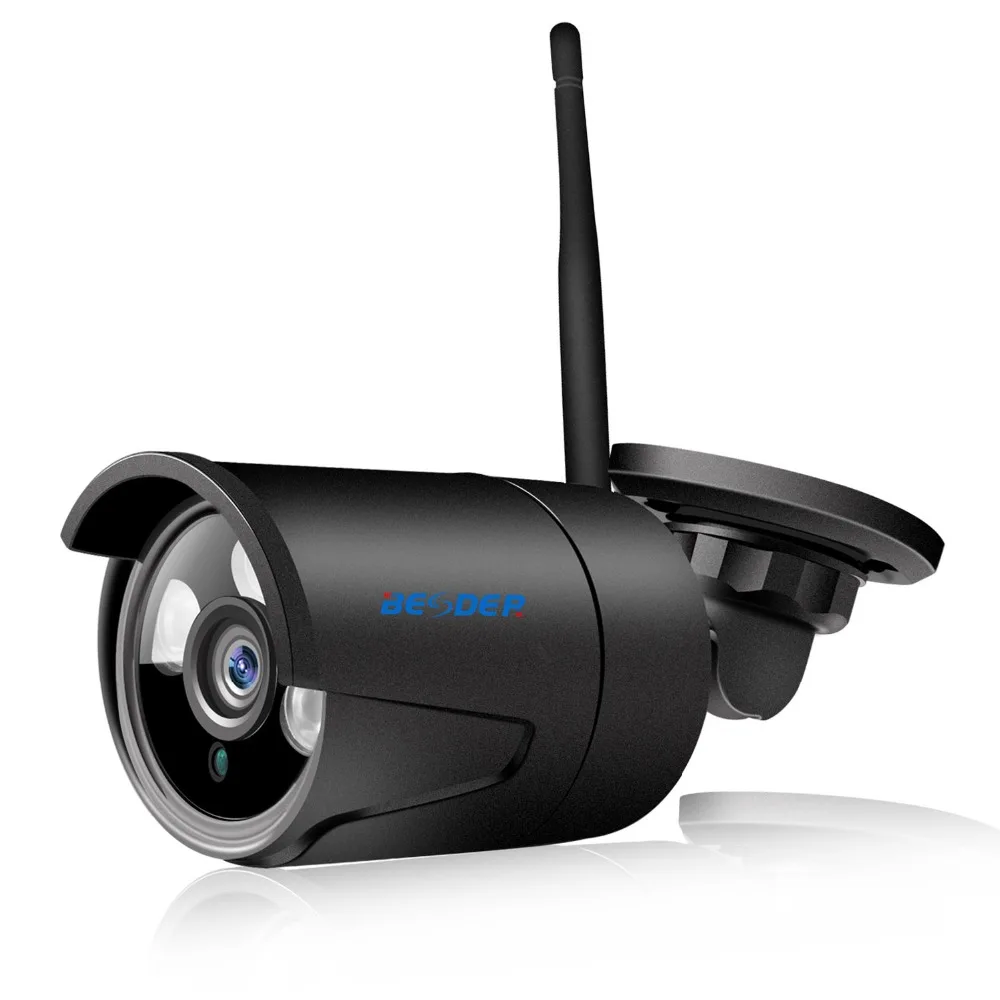 

BESDER Yoosee 1080P 960P 720P Wireless IP Camera with 128G SD Card Slot P2P RTSP Motion Detected Waterproof WiFi Bullet Camera