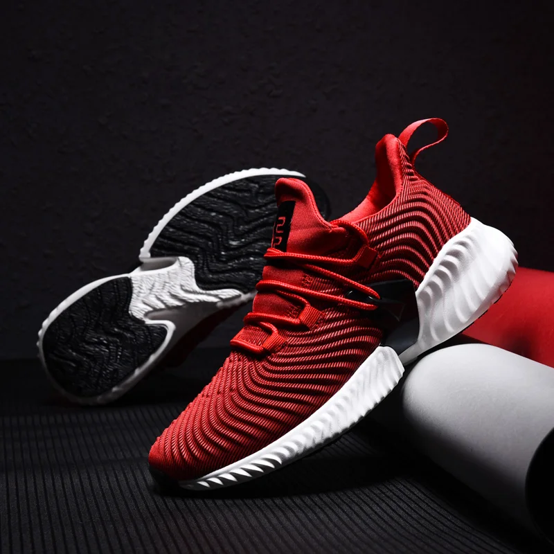 

GYP High Quality Men Sneakers Lace Up Autumn New Cushioning Sport Shoes Men Black Red Gray Male Adult Running Shoes for ManMC-14