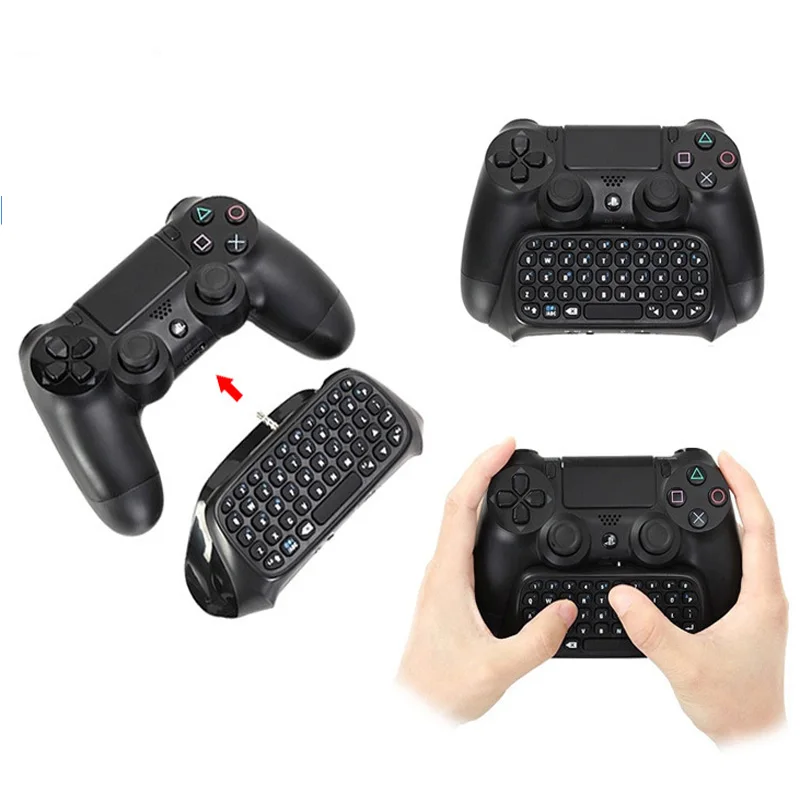 Портативная беспроводная мини клавиатура для сообщений с Bluetooth Sony Playstation 4 PS4 Slim