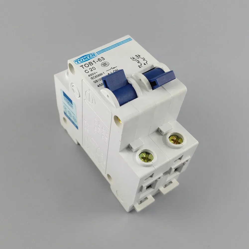 

1P 20A MTS Manual transfer switch Circuit breaker MCB 20ampere 50HZ/60HZ 400~