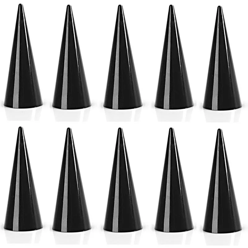 

1Pc Plastic Display Stand Finger Cone Fingertip Ring Stand Display Showcase Holder Storage Jewelry Display Hair Accessories