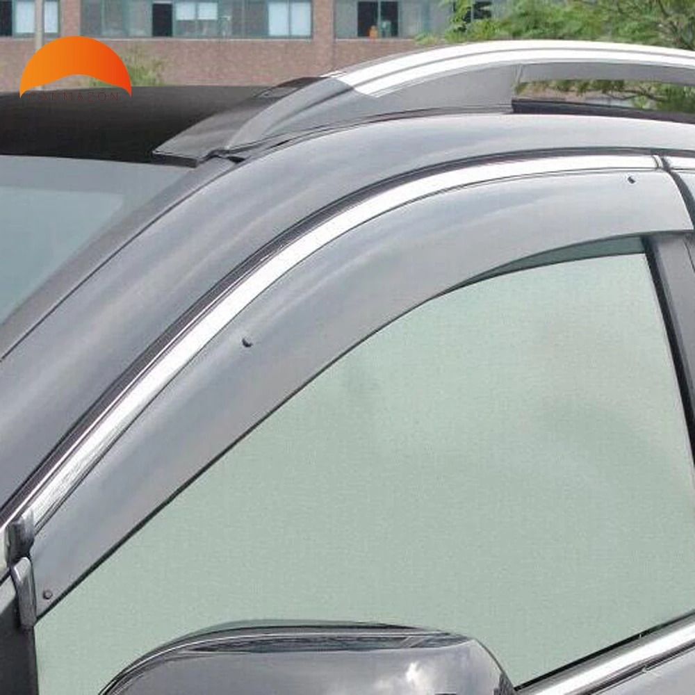 For Honda CR V CRV 2017 2018 Plastic Window Visor Sun Guard Rain Vent