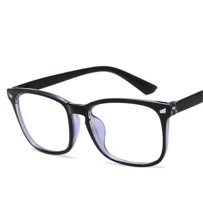 Модные унисекс-компьютер оправа очки женские мужские лучи радиационные очки оправа анти синий луч прозрачные линзы, очки