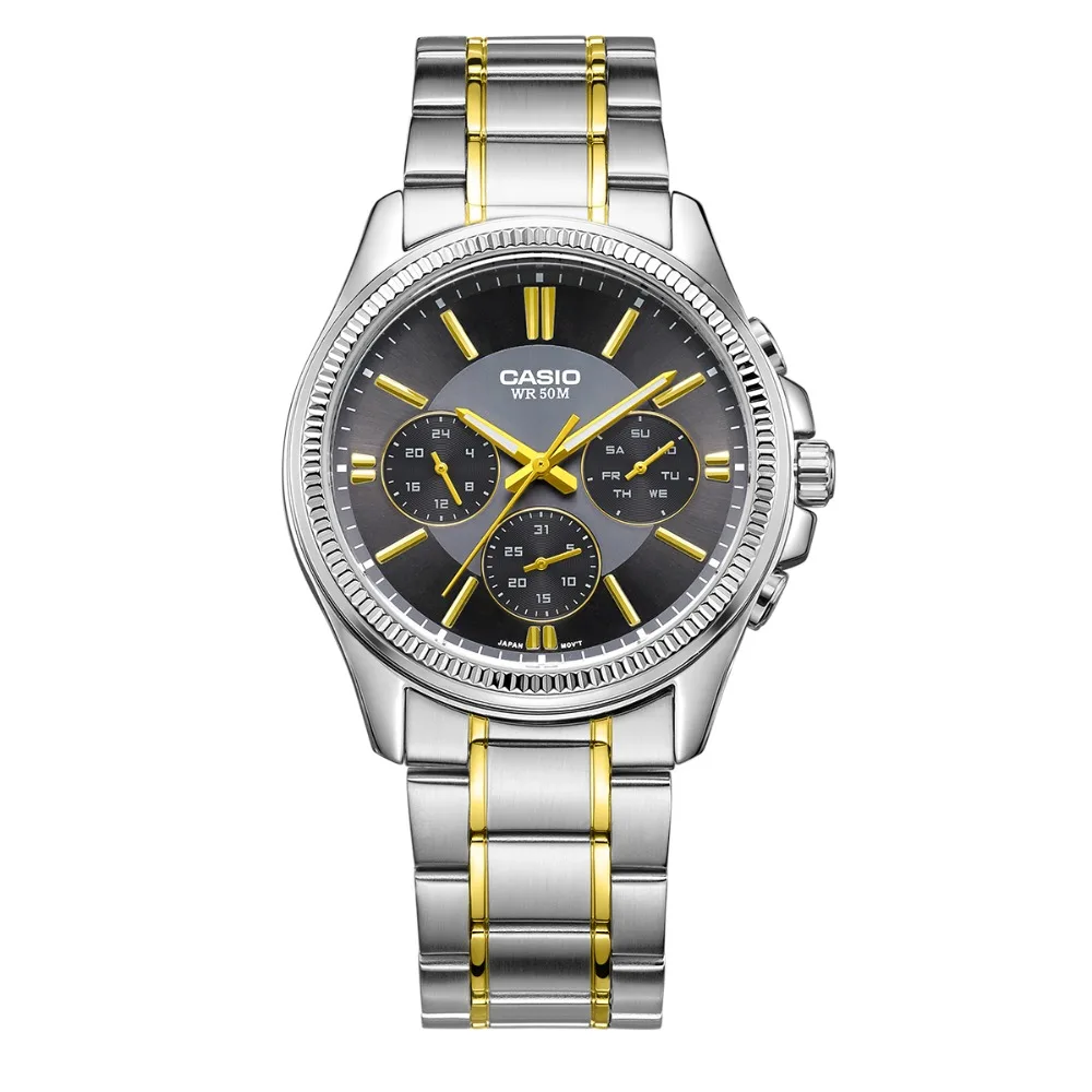 Casio Часы Для Мужчин Кварцевые лучший бренд Аналоговый Военное Дело мужской