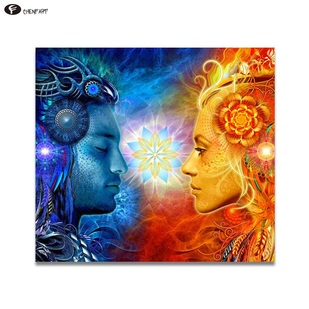 единство картина. единство в искусстве. единение трех. художник томас ален капера. единение трех.