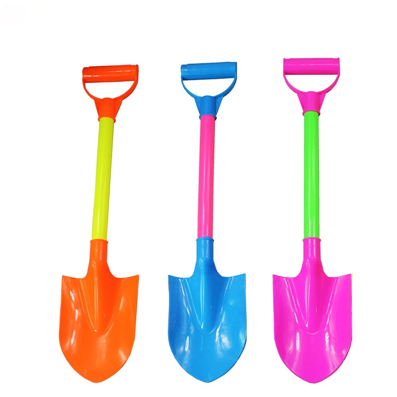 

1 Pcs Beach Shovel Children Play Sand Toys 50CM Plastic Thick Set Children's Day Summer Beach Sand Snow Shovel Beach Toys