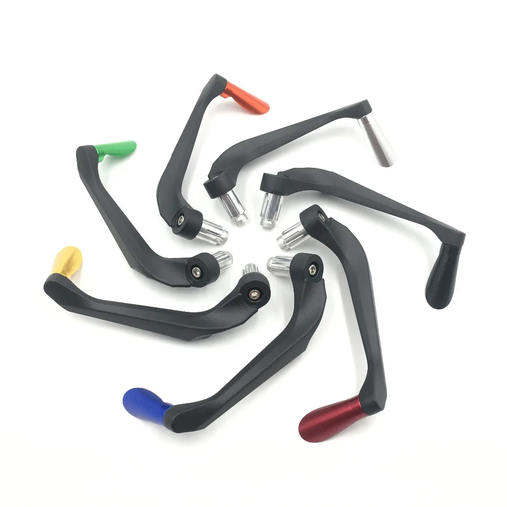 Motorcycle Universal 22mm 7/8" Motorcycle Bar End Protective CNC Aluminum Lever Guard Protector