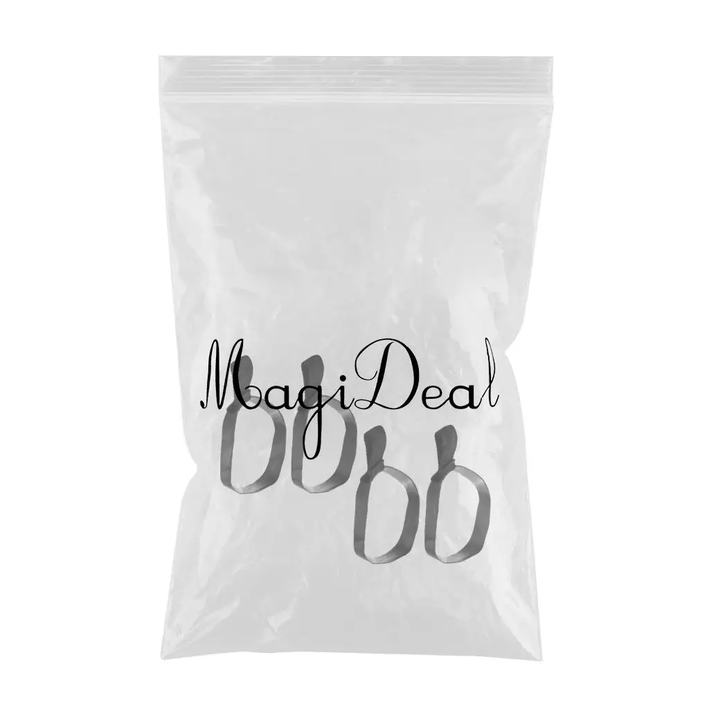 4Pcs Rubber Technical Underwater Scuba Diving Diver 12L Stage Tank Bottle Hose Retainer Grip Band Replacement Accessories