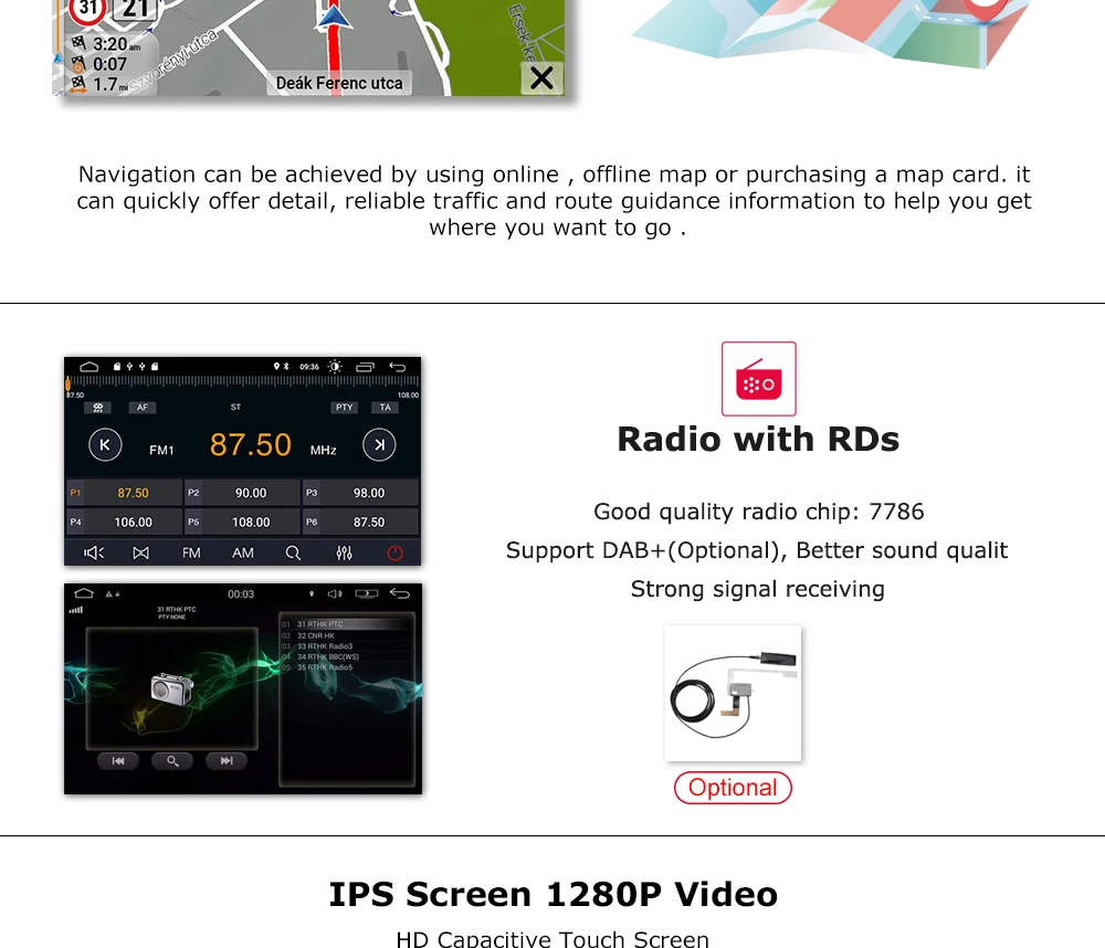 Discount 2 Din Car Radio GPS Android 9.0 Car Multimedia Player For Mercedes Benz C-Classs CLC W203 CLK W209 C200 C230 C220 C320 C350 4G 7