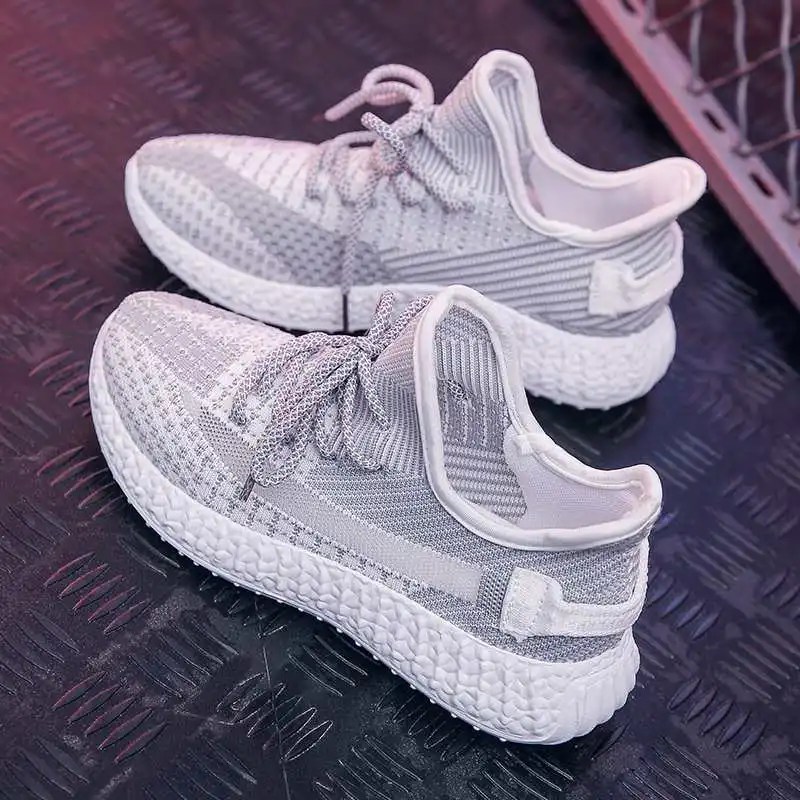 

Women Sneakers 2019 New Summer Fashion Casual Shoes Woman Comfortable Breathable White Flats Female Sneakers Chaussure Femme