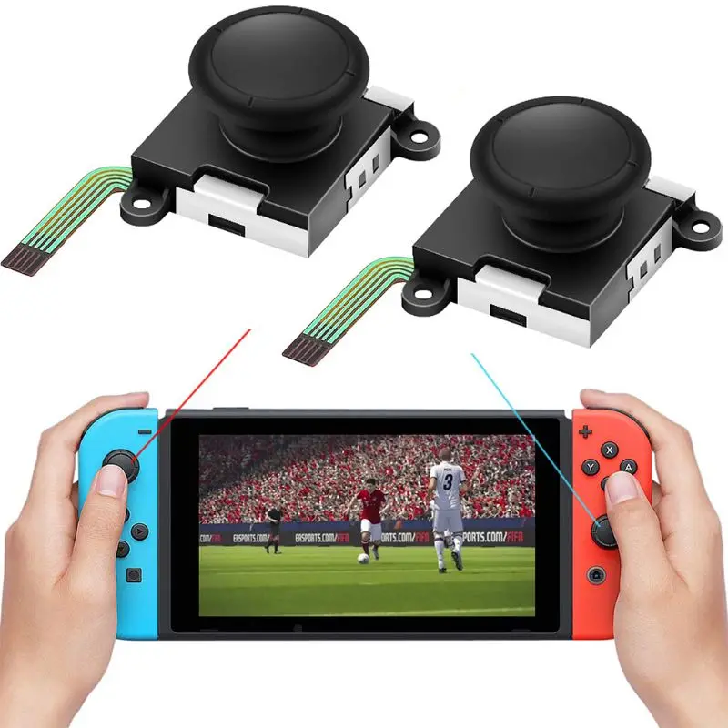 

Two Pack Analog 3D Joy con Joystick Replacement for Nintendo Switch