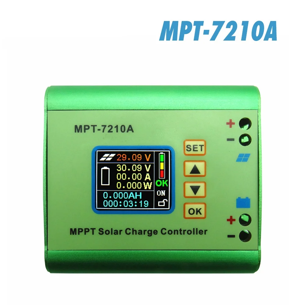 

Cross border dedicated MPT-7210A 10A 48V LCD display solar charger controller