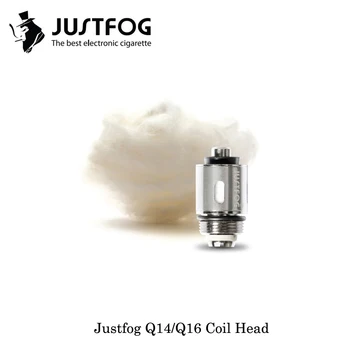 

100% Original JUSTFOG Coil Head Core 1.6ohm for Justfog C14 Q14 Q16 Kit Electonic Cigarette Atomizer Vaporizer 2017 Best Vape