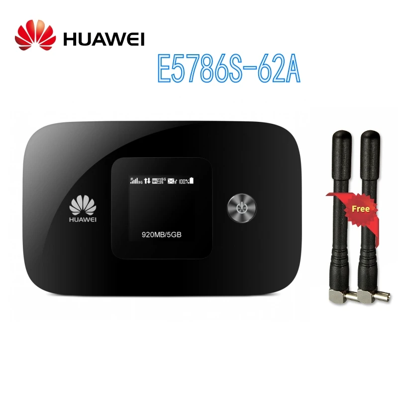 Разблокированный huawei E5786 роутер huawei E5786s-62a 4G LTE Advanced 300 Мбит/с 4G Карманный WiFi роутер плюс антенна