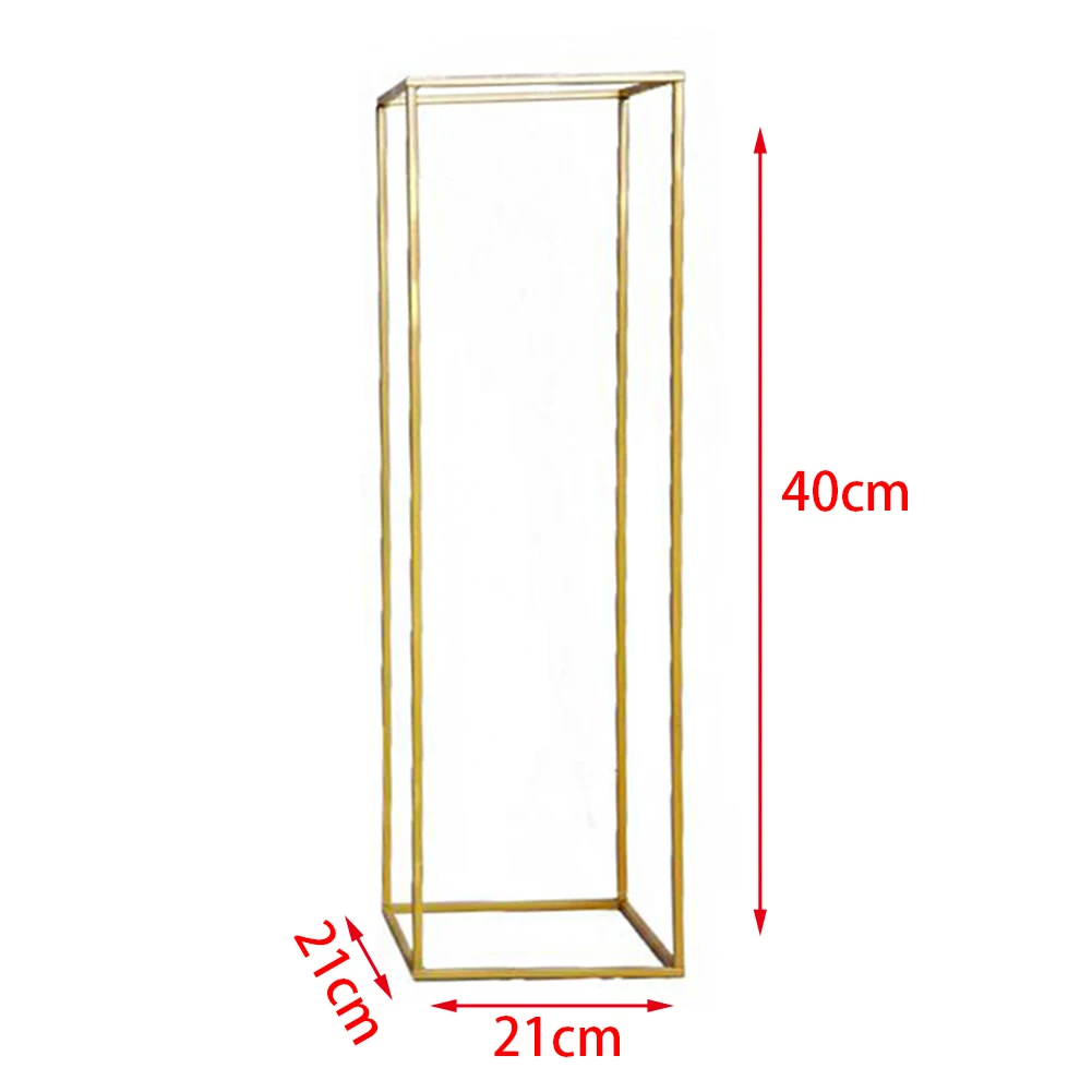Стойка для цветов, съемная центральная деталь, украшение для мероприятий, вазы, колонна-подставка, реквизит для свадьбы, геометрический Железный художественный нержавеющий держатель для пола