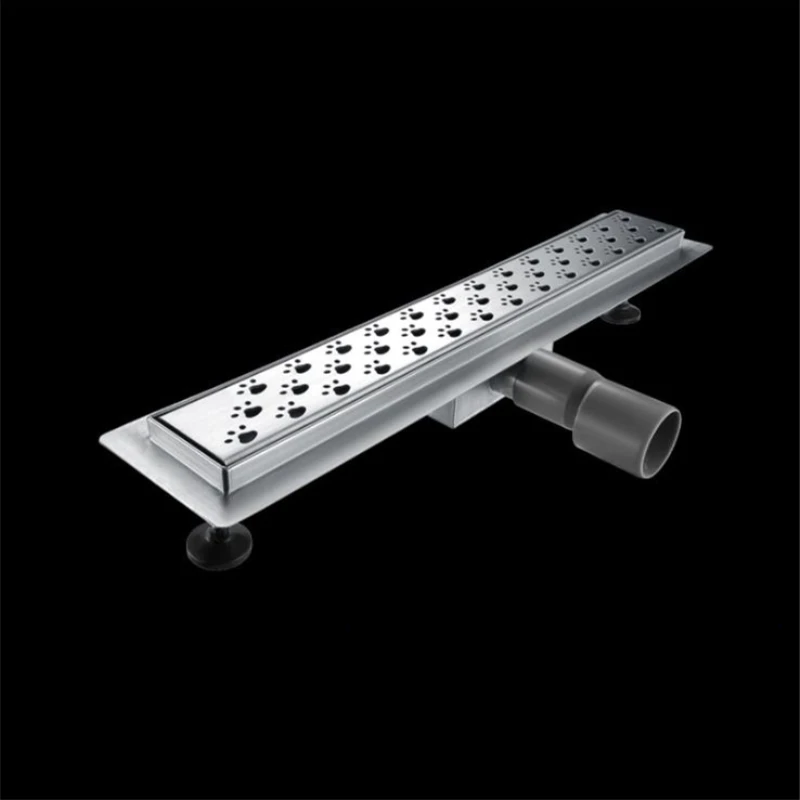 

High Quality Linear ChannelFloor Drain Gate SUS304 Stainless Steel Deodorization Type Long Shower Floor Drain