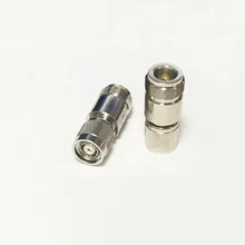 1 шт. N Женский Джек RP-TNC штекер РФ коаксиальный адаптер конвертер прямо Nickelplated