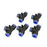 10Mm A 10Mm T Forma Di Spinta In One Touch Connettore 5 Pz
