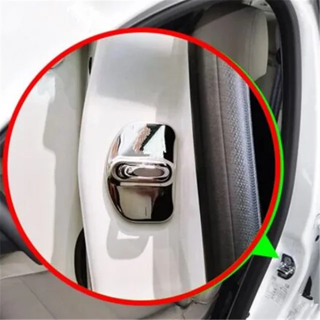 4pcs/set Car Door lock waterproof Protector Cover for Renault Latitude LAGUNA Captur Talisman