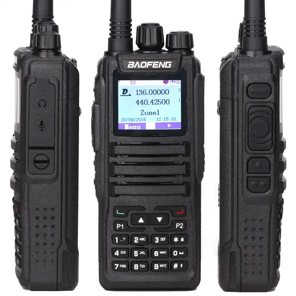 Baofeng DM 1701 Digital Walkie Talkie DMR Dual Time Slot Tier1&2 tier ii  Ham CB Portable Ham Two Way Radio +USB Cable|Walkie Talkie| - AliExpress