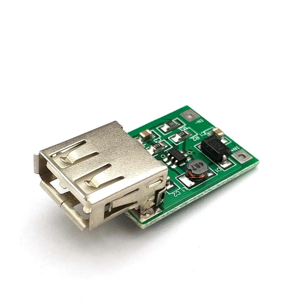 0.9в ~ 5В до 600мА USB выходное зарядное устройство Повышающий Модуль питания мини DC