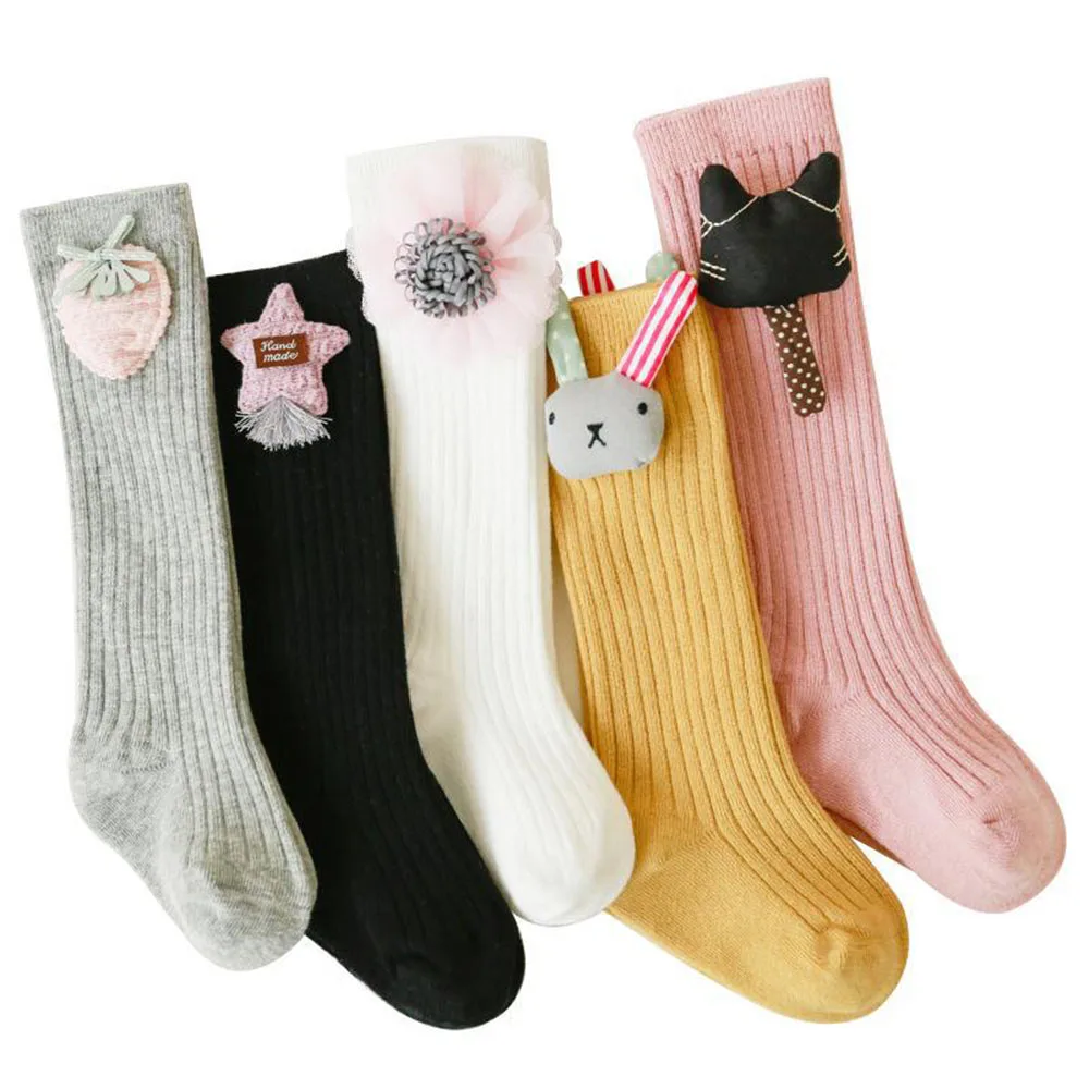 

0-3T Newborn Baby Kids Girls Cotton 3D Cartoon Animals cute Socks