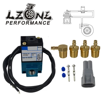 

LZONE - 3 Port Electronic Boost Control Solenoid Valve 35A-ACA-DDBA-1BA With Brass Silencer JR-ECU00