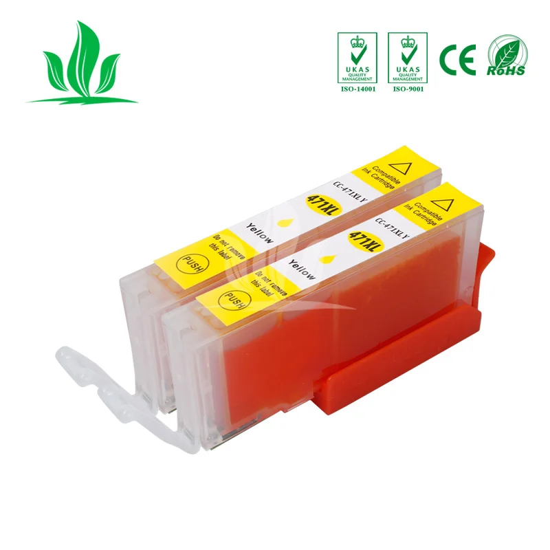 2Y 470XL совместимый чернильный картридж для принтера Canon принтерам PIXMA MG5740 MG6840 TS5040