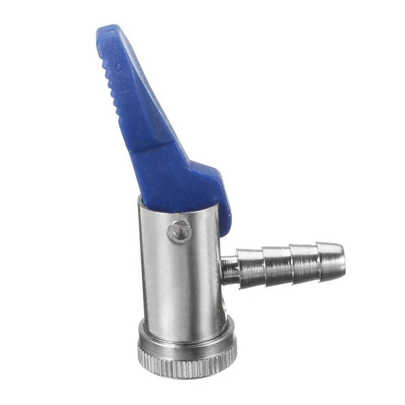 8mm Alloy Thumb Lock Air Chuck For Motor Vehicles Tyre Inflating Clip on Quick Connector Gadget