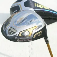 Горячие новые мужские гольф-клубы H S-03 Гольф-драйвер 9,5 или 10,5 чердак-драйвер клубов с графитовая клюшка для гольфа R или S flex