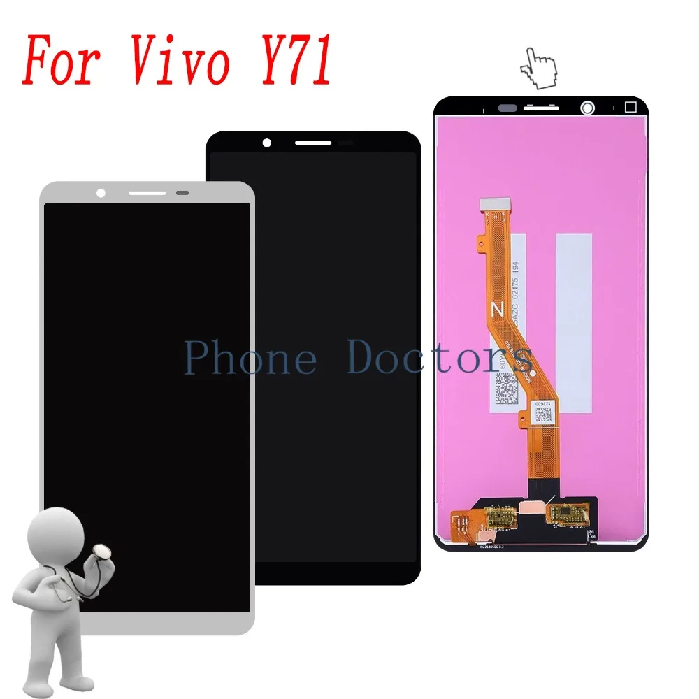 6 0 Untuk Bbk Vivo Y71 1724 Layar Lcd Penuh Layar Sentuh Rakitan Digitizer Untuk Bbk Vivo Y71 Suku Cadang Penggantian Lcd Ponsel Layar Lcd Aliexpress