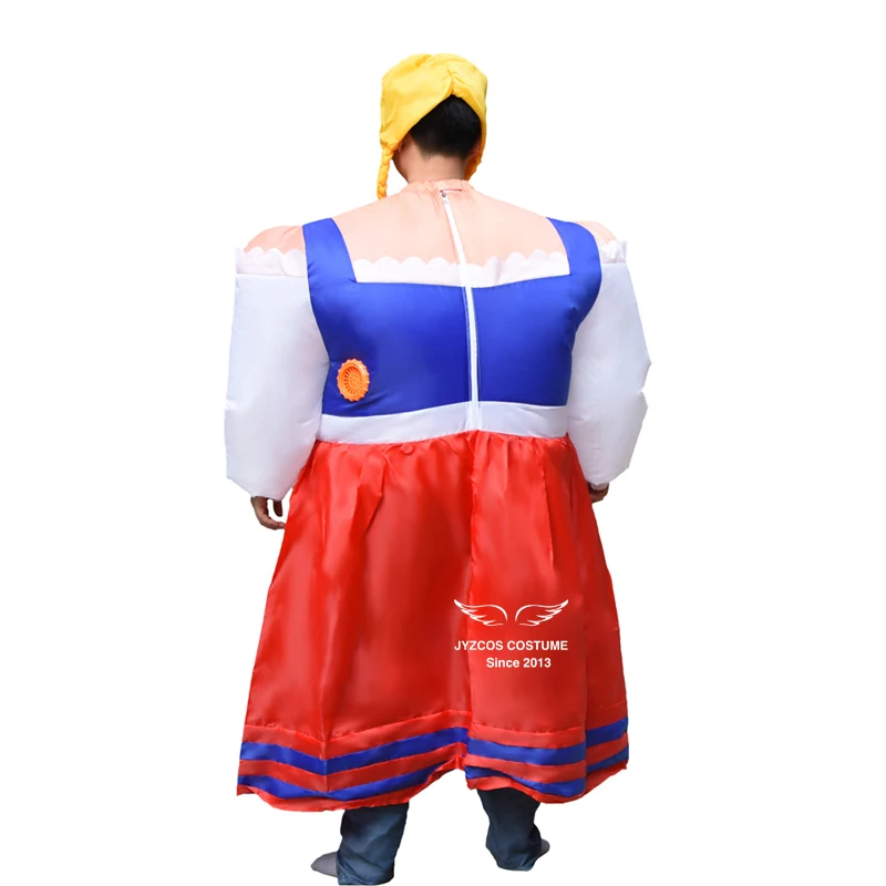Inflatable Germany Lady costume  (6)