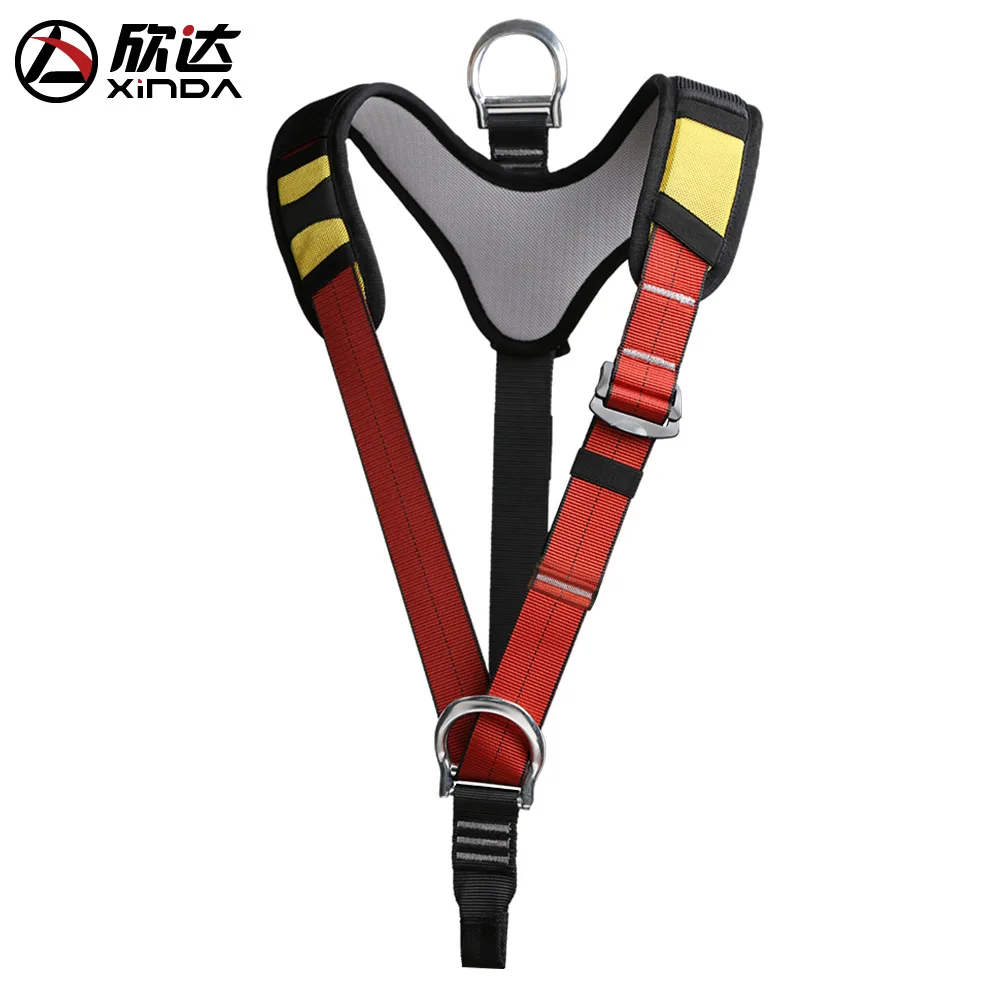 XINDA Outdoor Sport Protection Equipment Upper Body Seat Belt Shoulder Strap Climbing Mountaineering Safety Belt Downhill Rescue XINDA Outdoor Sport Protection Equipment Upper Body Seat Belt Shoulder Strap Climbing Mountaineering Safety Belt Downhill Rescue