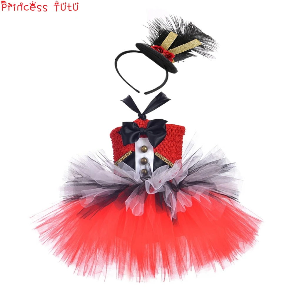 Noble Birthday Party Kids Girl Dress Ringmaster Circus Lion Tamer